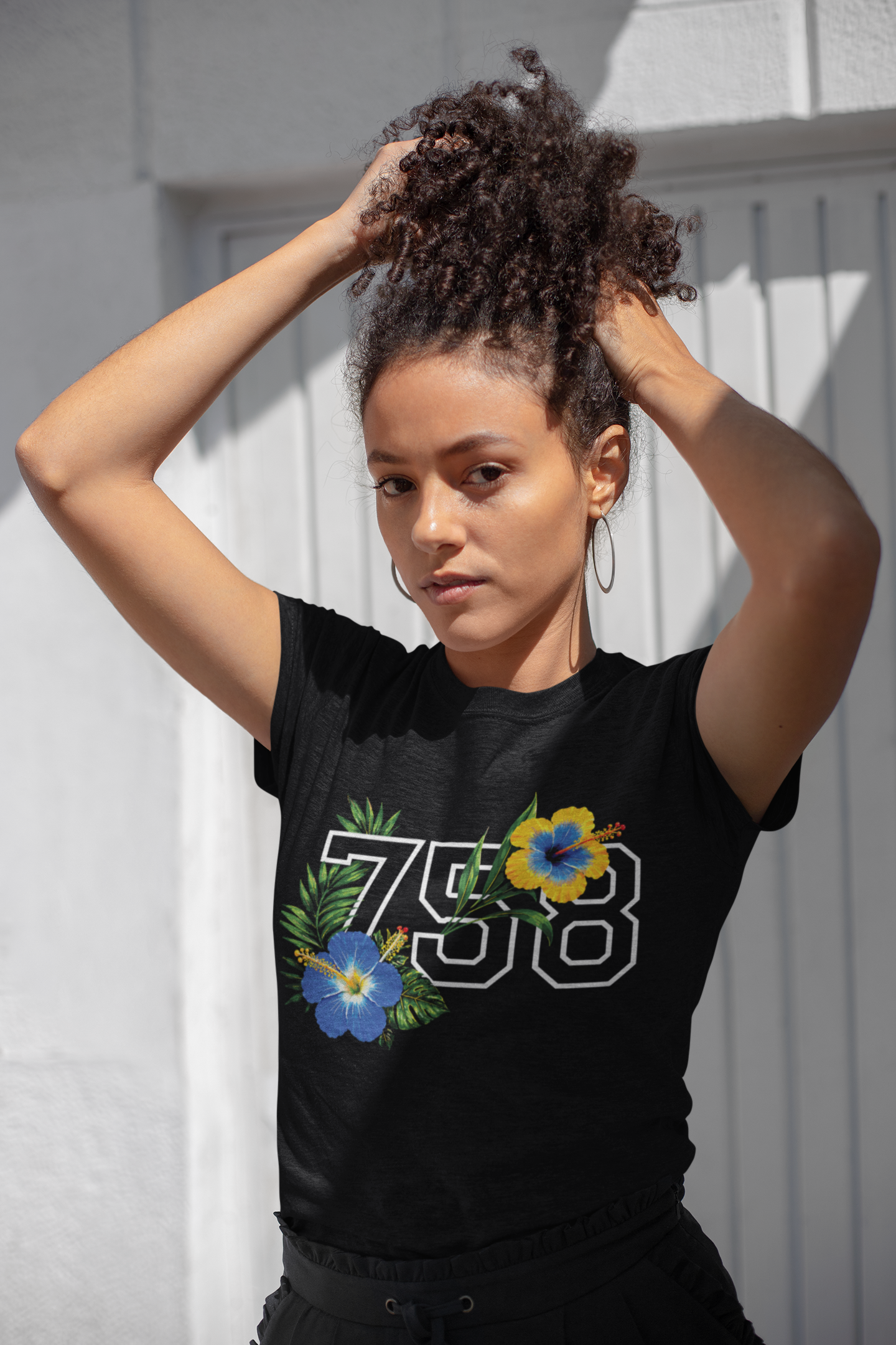 758 Hibiscus Tshirt