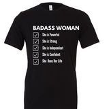 Badass Woman Tshirt