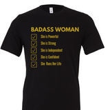 Badass Woman Tshirt