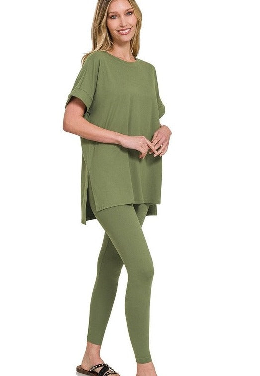 Microfiber Loungewear Set