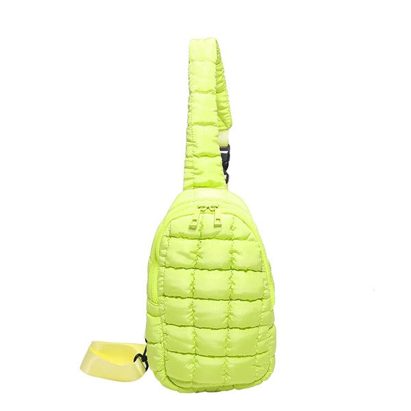 Skyler Quilted Puffer Sling