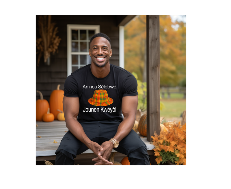 An Nou Selebwe Jounen Kweyol Tshirt