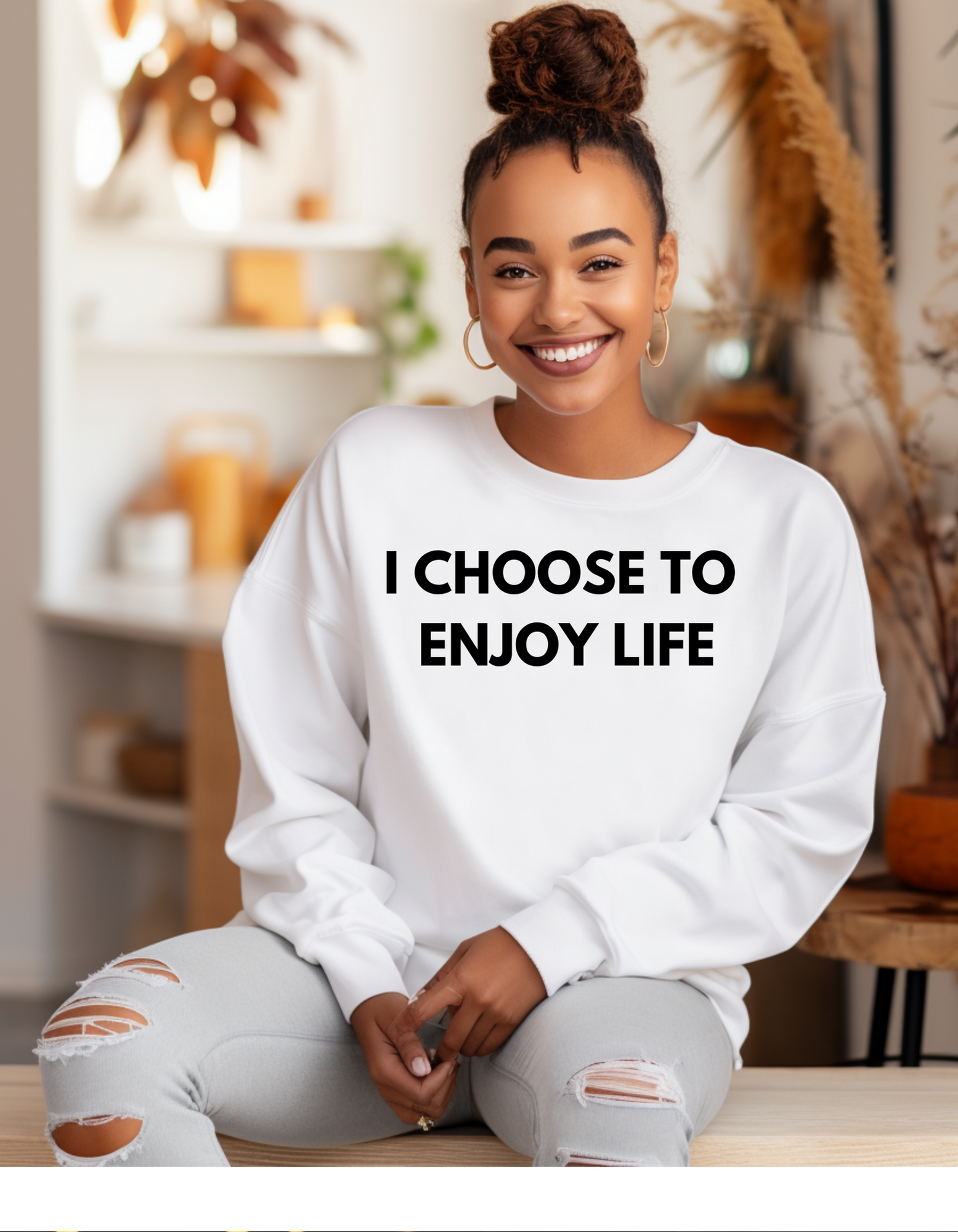 choose life sweatshirt