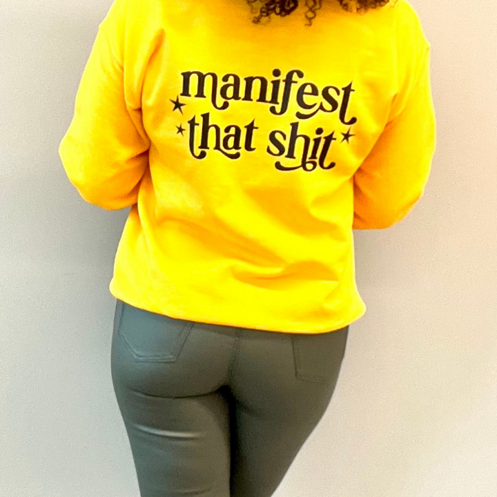 Manifest Sweatshirt - Gold
