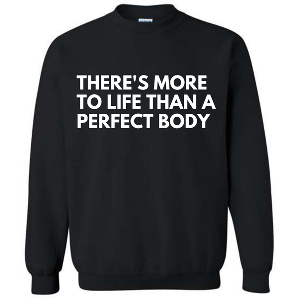 There's More To Life Unisex Sweatshirt- Black