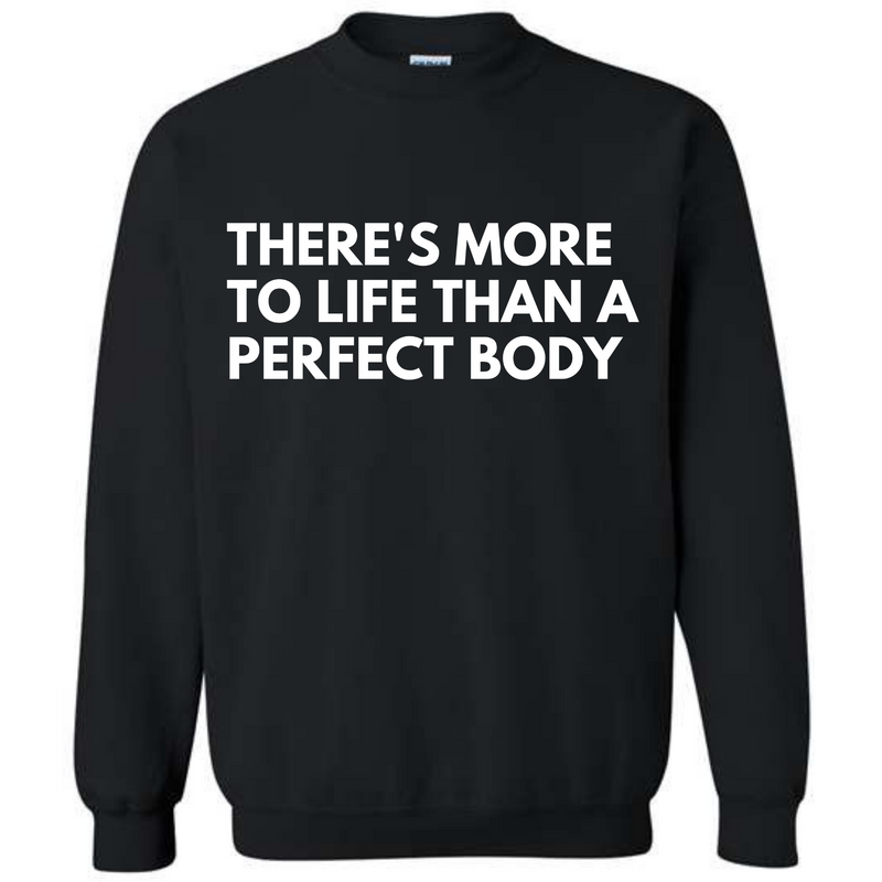 There's More To Life Unisex Sweatshirt- Black
