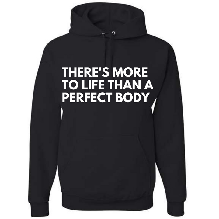 There's More To Life Unisex Hoodie - White